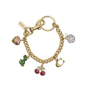Coach Motif Chain Bag Charm